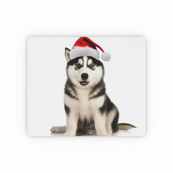 DistinctInk Mouse Pad - 1/4" Foam Rubber - Siberian Huskie