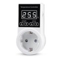thumbnail image 1 of 1pcs Thermostat Socket With Sensor, Digital Temperature Controller Socket, Waterproof Temperature S, 1 of 5