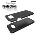 thumbnail image 3 of Galaxy S8 Plus Case, Dual Layer Protective Hybrid Armor Defender Case (Black), 3 of 8