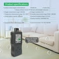 thumbnail image 6 of A8 Handheld Digital Oxygen Detector Air Oxygen Concentration Alarms Value USB Rechargeable 2.8inch TFT Color LCD Screen, 6 of 7