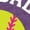 HEATHER PURPLE, variant on - Softball Favorite Season - Youth Girls Fitted Short Sleeve T-Shirt