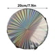 thumbnail image 1 of Double Flash Hand Drum Tambourine | 6/8/10 Inch Reflective Percussion Instrument with Stainless Steel Double Bells | Lightweight Natural Wood & ABS Frame | Dance Party KTV Music, 1 of 7