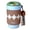 Blue, variant on Portable Coffee Tumblers with Detachable Straw Double-drink Coffee Cups with Lanyard Creative Insulated Travel Mug for Hot & Cold Drink (Red)