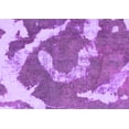 thumbnail image 1 of Ahgly Company Indoor Rectangle Abstract Purple Modern Area Rugs, 2' x 3', 1 of 4