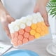 thumbnail image 4 of Bandejas para cubitos de hielo con tapa extraíble antiderrames, para whisky, cócteles, apilables y duraderas, 4 of 6