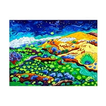 Cathy Carey 'Western Starlight' Canvas Art