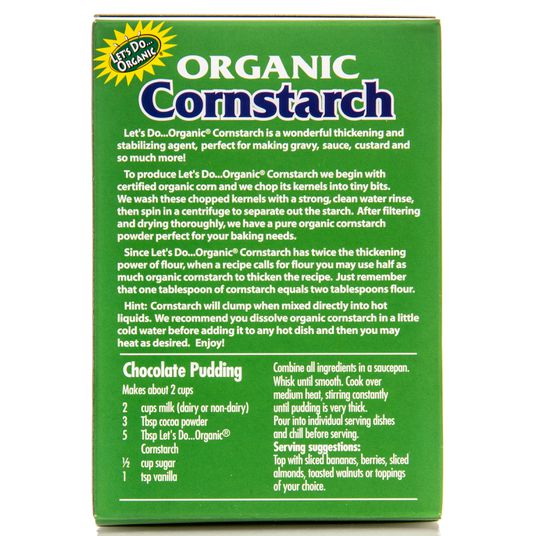 Let\'s Do...Organic Cornstarch, Organic-6 x 6 oz