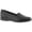 Black Smooth, variant on Women's Easy Spirit Devitt Loafer Black Leather 7.5 WW