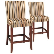 24-Inch Razz Print Counter Stool - Set of 2