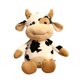 thumbnail image 1 of Juguete de peluche de vaca, muñeco de peluche con forma de animal de peluche, cojín suave y esponjoso para abrazar a un amigo, regalo para todas las edades y ocasiones, 1 pieza, 30 cm, 1 of 5