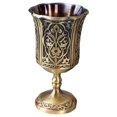 thumbnail image 4 of Luxurious Sense Chalice Goblet Renaissance Imitation Chalice Communion Cup for Family Friend Neighbor Gift, 4 of 5