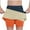 Orange, variant on breaise Athletic Skorts for Girls Color Block Tennis Golf Skirts with Shorts Flowy Workout Golf Running Skirts
