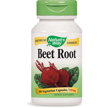 Nature's Way Beet Root 500 mg Tru-ID? Certified, 100 Ct