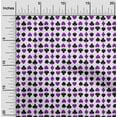 thumbnail image 2 of oneOone Viscose Chiffon Purple Fabric Poker Card Fabric For Sewing Printed Craft Fabric By The Yard 42 Inch Wide, 2 of 4