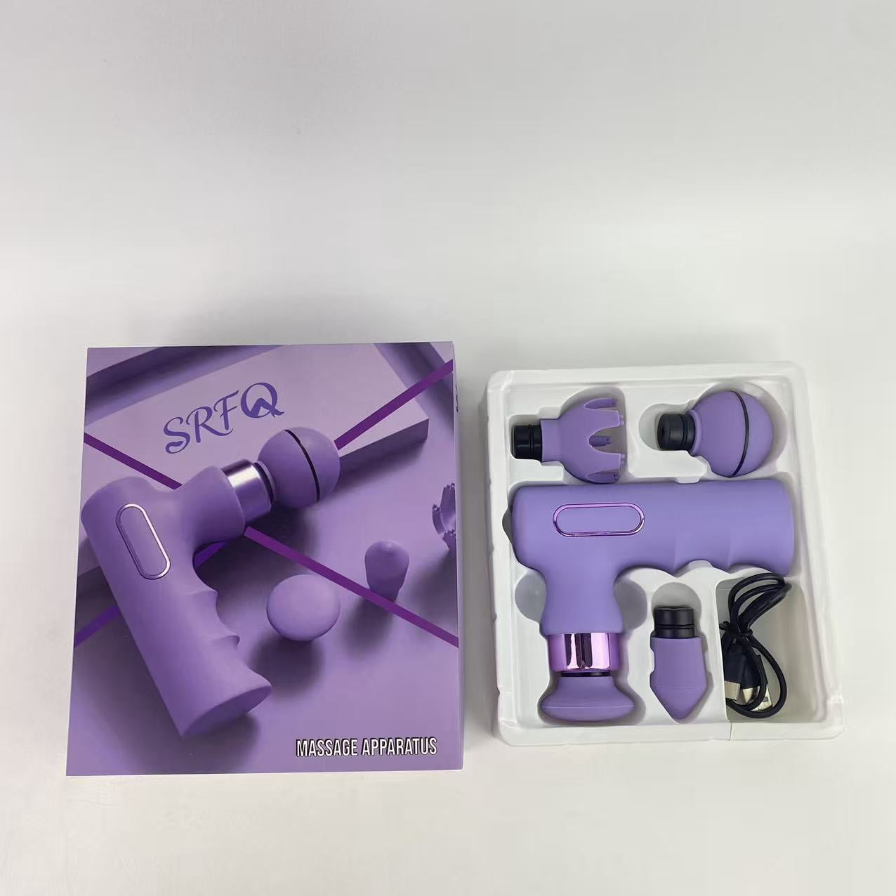 SRFQ Massage apparatus, mini massage gun, pocket massage gun, portable