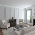 thumbnail image 5 of 3 3/8"W x 3 3/8"H x 7/8"P Eris Key Panel Moulding Corner (matches moulding PML01X00ER), 5 of 7