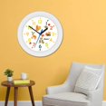 thumbnail image 4 of Bonito reloj de pared DIY, adorno de pegatinas que no hace tictac, para niños, decoración del hogar, sa de estar, sa de juegos, au EstiloE perfecl Relojes de pared, 4 of 8