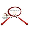 thumbnail image 2 of ProsourceFit Speed Jump Rope 10" Adjustable Length with Plastic Handles, Red, 2 of 4