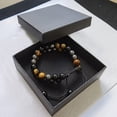 thumbnail image 3 of Pulsera de Piedra de ojo de tigre Yuyangstore hecha a mano, 3 of 8