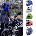 thumbnail image 3 of Funda para casco YUANXCMXG Protector Motocicleta Rosa Tamaño Universal, 3 of 5