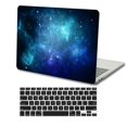 thumbnail image 1 of KSK KAISHEK Hard Shell Cover Only Compatible 2012/2013/2014/2015 Released Old MacBook Pro 13 inchs with Retina Display No USB-C, No CD-ROM + Black Keyboard Cover Model: A1425 & A1502 Galaxy 28, 1 of 5