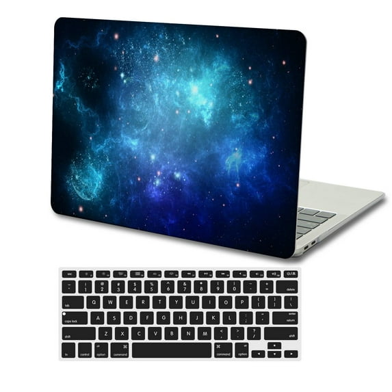 KSK KAISHEK Hard Shell Cover Only Compatible 2012/2013/2014/2015 Released Old MacBook Pro 13 inchs with Retina Display No USB-C, No CD-ROM + Black Keyboard Cover Model: A1425 & A1502 Galaxy 28