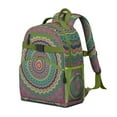 thumbnail image 2 of Healing Psychedelic Style Student Backpack Adjustable Padded Straps Chest Strap Large Capacity Durable Backpack For Daily Use, 2 of 6