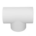 thumbnail image 4 of 3 Way Duct Connector, PVC Pipe Fitting  Reasonable Curvature  For Flexible Hose 4in, 4 of 8