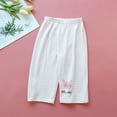 thumbnail image 5 of LYMAYTER Kids Baby Girls Home Pants Toddler Cotton Loose Pants Summer Printing Casual Trousers for 2-9 Years, 5 of 9