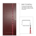 thumbnail image 4 of Correa De Estante Colgante Ajustable, Tapa De Almacenamiento, Bolsa De Ropa Con Ganchos, Organizador De Almacenamiento De Instalación Trasera De Puerta Advancent HA024593-00, 4 of 7