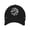 Black, variant on Washed Pattern Double Sided Printed Adjustable Baseball Cap Hats for Men and Women