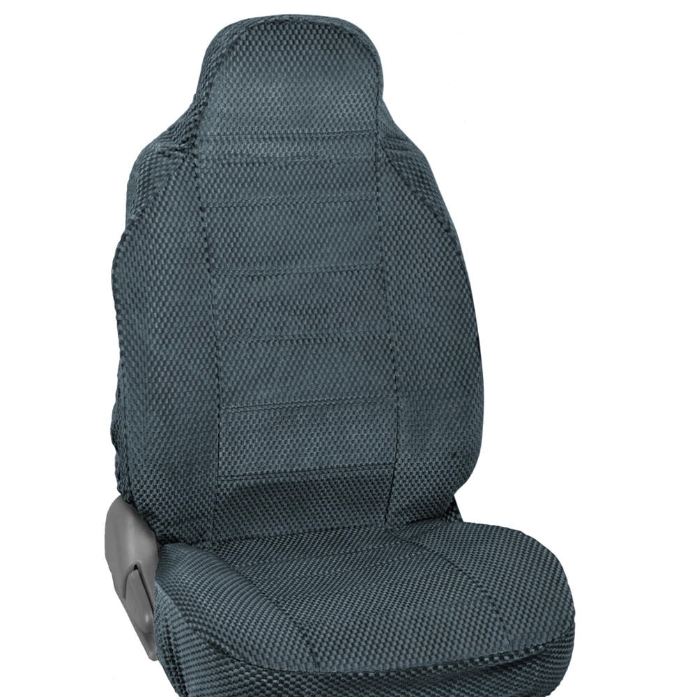 BDK Scottsdale Car Seat Covers, Premium Cloth Front Pair, 2pc, For Car/SUV