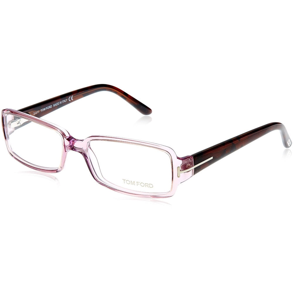 Tom Ford Womens Eyeglasses FT5185-080 Lavender Rectangle Full Rim