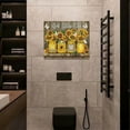thumbnail image 6 of Sunflower Wall Art Farmhouse Flowers Wall Decor God Bless Our Home Pictures Painting Print Framed Rustic Artwork for Bathroom Living Room Bedroom 16''x20'', 6 of 6
