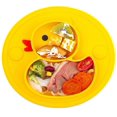 thumbnail image 2 of Exquisite Baby Plate Silicone Toddler Plates Suction Placemat Divided Dishes For Kids And Infants One-piece Strong Suction, Bpa Free, Microwave Dishwa, 2 of 5