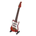 thumbnail image 2 of Miniature Guitar Toy, Safe Wood Educational Delicate Craftsmanship Miniature Musical Guitar Comfortable Touch Exquisite Shape  for Home Decoration for Children, 2 of 7