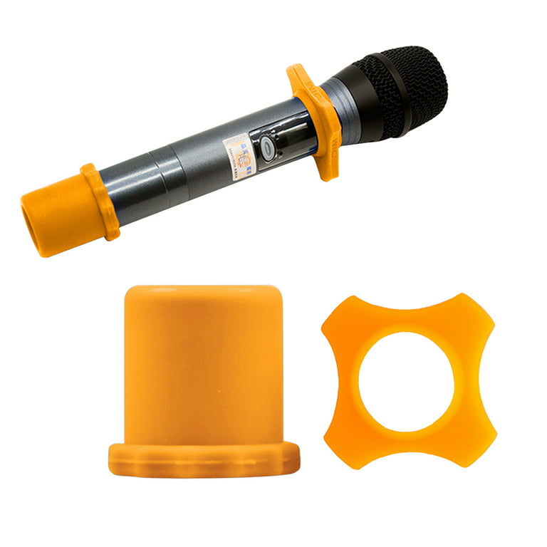  Silicone Anti Roll Ring and Bottom Sleeve - Safeguard Your  Microphone, Enjoy Enhanced Stability : Musical Instruments