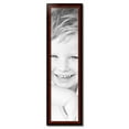 thumbnail image 2 of ArtToFrames 11" x 44" Matte mahogany Diploma Picture Frame, 11x44 inch Brown Wood Poster Frame (WOM-5108), 2 of 7