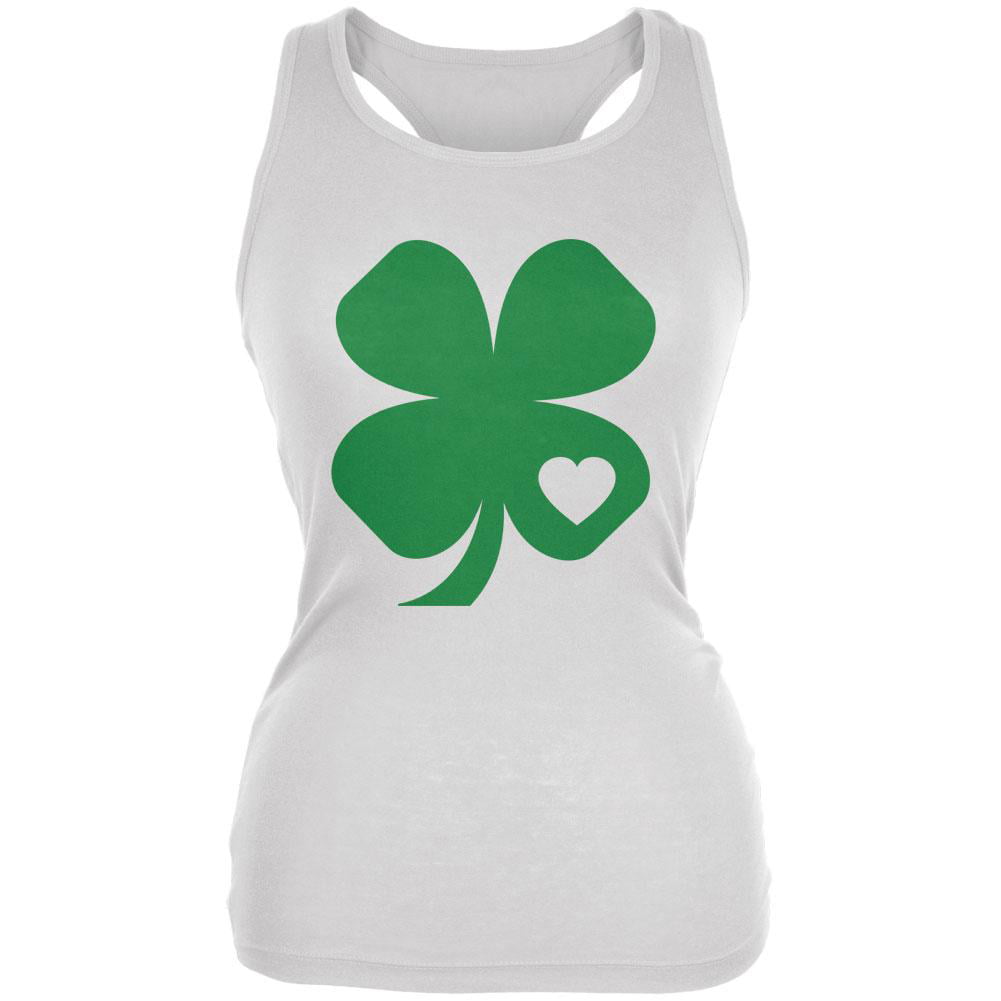 St Patricks Day Kiss Me Im Irish Kelly Green Juniors Soft Tank Top 
