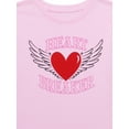 thumbnail image 2 of Way to Celebrate Girls Valentine's Day Short Sleeve T-Shirt, Sizes 4-18, 2 of 3