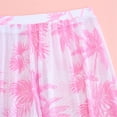 thumbnail image 5 of MEZZALL Girls Kids Girl's 4 Piece Tropical Tree Print Swimsuit And Coverup Pants Set Boho Swimwear Bathing Suit Resort With Cartoon / Flower Print Beachwear, 5 of 7