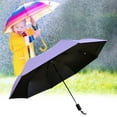 thumbnail image 4 of Joernso Umbrella Strong 3 Folding Plastic Fabric Outdoor Durable Windproof Umbrella for Shopping, 4 of 8