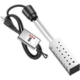 thumbnail image 1 of Calentador de agua de inmersión para bañera de piscina, protector de acero inoxidable, calentador de agua portátil anti-escaldaduras que calienta rápidamente 5 galones de agua en minutos con función, 1 of 5