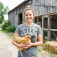 thumbnail image 2 of Womens Cocky T Shirt Funny Sarcastic Chicken Rooster Mocking Tee for Ladies Womens Graphic Tees, 2 of 9