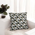 thumbnail image 6 of Yiaed Sea ​​Urchin Print Pillow Covers Super Soft Decorative Square Throw Pillow Covers Case Cushion Covers for Sofa Couch Bedroom Car Decor（No pillow core）-24"x24", 6 of 7