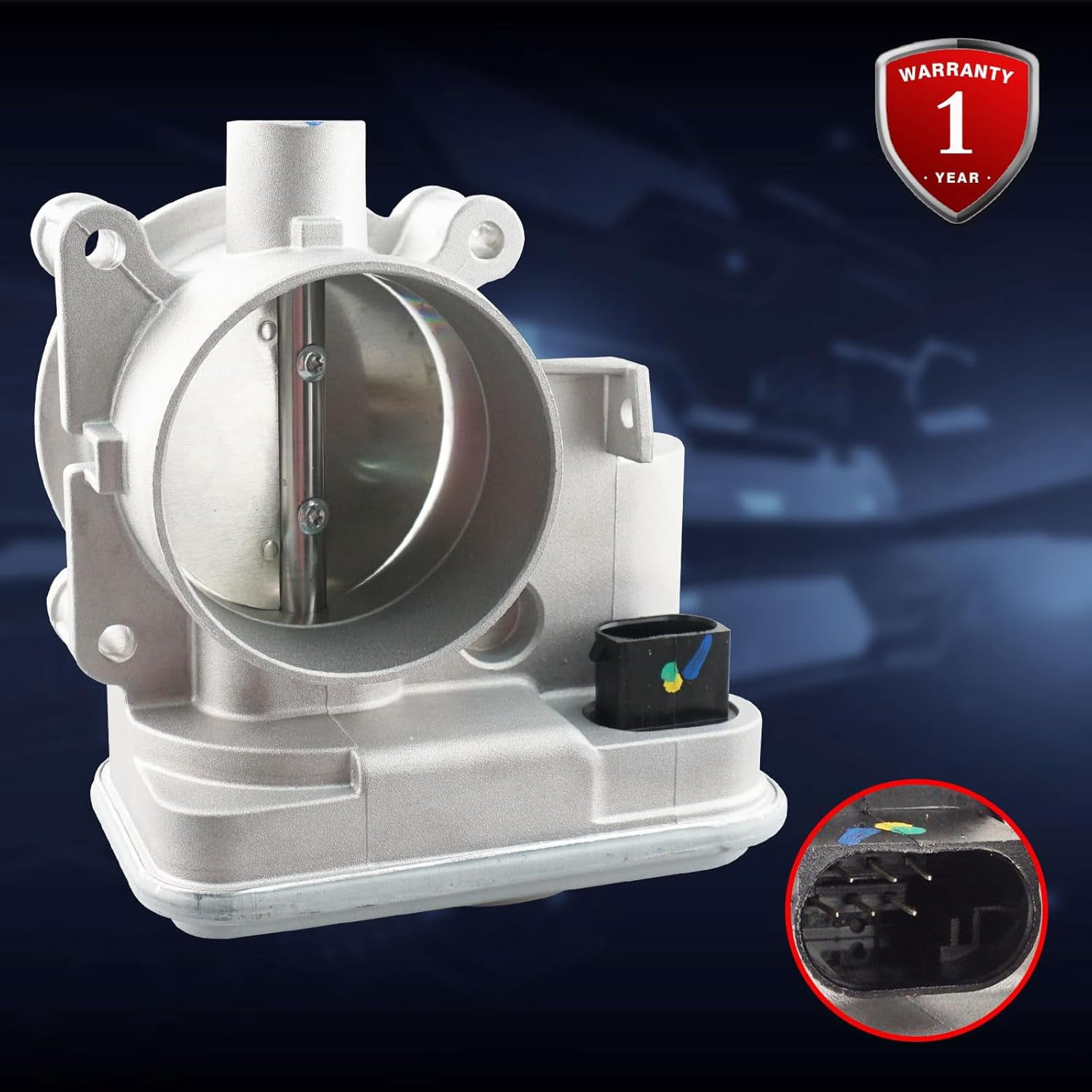 MACAX Electronic Throttle Body Assembly S20202 Compatible with Dodge Dakota Durango Nitro Ram 1500 Jeep Commander Grand Cherokee Liberty Mitsubishi Raider 3.7L 3.8L Replaces 4861661AB 977-785