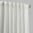 thumbnail image 4 of Starlight Off White Vintage Thermal Cross Linen Weave Blackout Curtain (1 Panel), Starlight Off White, 50W X 84L, 4 of 6