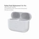 thumbnail image 5 of Ersättning för Airpod Pro trådlöst laddningsfodral 660 Mah fodral stödjer trådlös laddning (FMY) Vit, 5 of 5