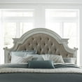 thumbnail image 4 of Liberty Magnolia Manor Queen Uph Panel Headboard in Antique White/Weathered Bark, 4 of 5