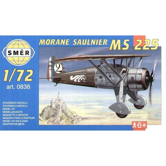 Morane Saulnier MS 225, French Fighter (1/72 model kit)